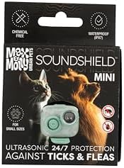 Alternative view of Max & Molly Soundshield MINI: Ultrasonik Pire ve Kene Kovucu Tasma - Kimyasal İçermeyen Güvenli Koruma (Jade)