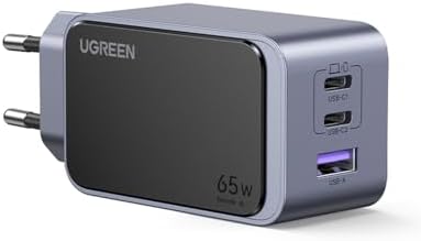 Nexode Air 65W 3-Port GaN Charger EU Hızlı Şarj Adaptörü