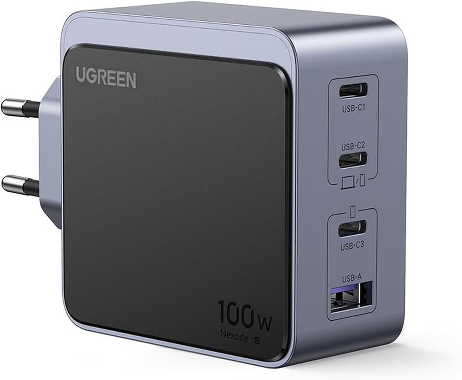 Nexode Air 100W 4-Port GaN Charger EU Hızlı Şarj Adaptörü