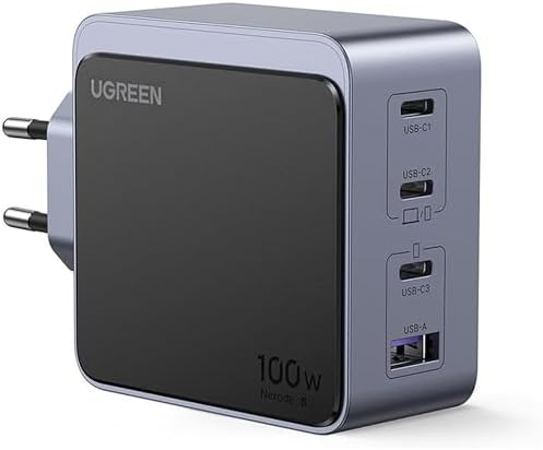 Alternative view of Nexode Air 100W 4-Port GaN Charger EU Hızlı Şarj Adaptörü