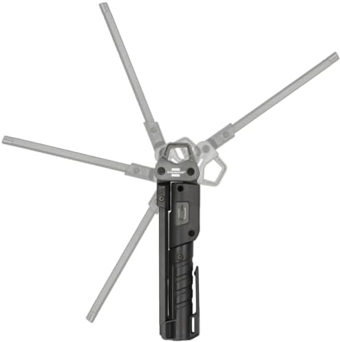 Alternative view of HL 400 AC/LED pilli atölye lambası, entegre pilli (400 lm, 3 ayrı açılıp kapatılabilir ışık kaynağı, katlanabilir, maksimum 6 saat, USB C şarj kablosu dahil)