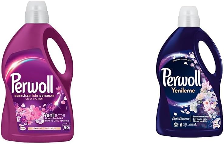 Yenileme Çiçek Cazibesi Renkliler 2x2.75L & Çiçek Cazibesi Koyu Renkler 2x2.75L (4'lü Set)
