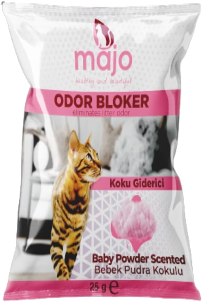 Alternative view of Majo Bebek Pudra Kokulu Doğal Kedi Kumu Koku Giderici Temizleyici
