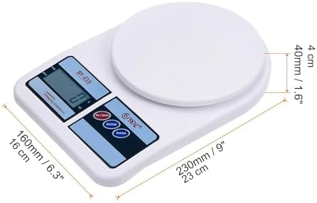 Alternative view of Bydiz Terazi BY-010 Dijital Mutfak Terazisi - Mutfak Tartısı - Dara Alma Özellikli, LCD Ekran, Otomatik Kapanma Özelliği - 10 kg Kapasitesi 1 Gr Hassasiyetli Dijital Mutfak Tartısı
