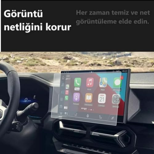 Alternative view of Renault Duster E-Tech 10.1 inç Mat Ekran Koruyucu Multimedya
