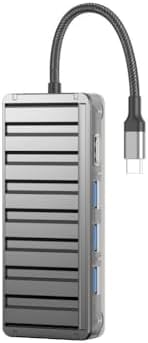 Alternative view of PD 100W 7in1 Usb-C to TF/SD-HDMI Hub Adaptör HB-13