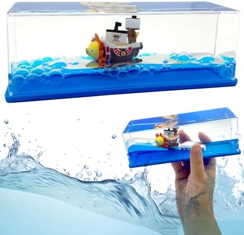 One Piece Thousand Sunny Gemi, Gemisi, Yolcu Gemisi Sıvı Şişesi, Cruise Ship, Merch, Araba ve Masa Dekorasyonu için, Hayranlar için