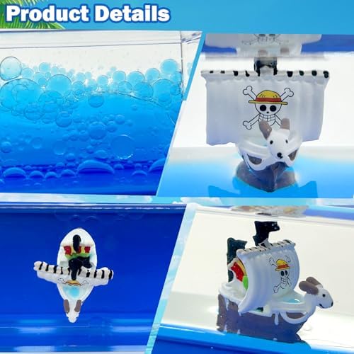 One Piece Going Neşeli Gemi, Gemisi, Tek Parça Yolcu Gemisi Sıvı Şişesi, One Piece Cruise Ship, One Piece Merch, Araba Dekorasyonu, Masa Dekorasyonu için, Hayranlar için Hediyeler