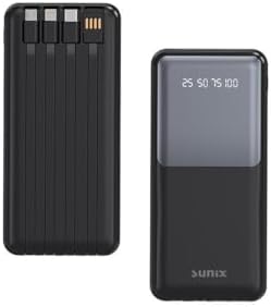 Alternative view of 12000 Mah Dijital Göstergeli Dahili Çoklu Kablolu Taşınabilir Powerbank Siyah PB-49