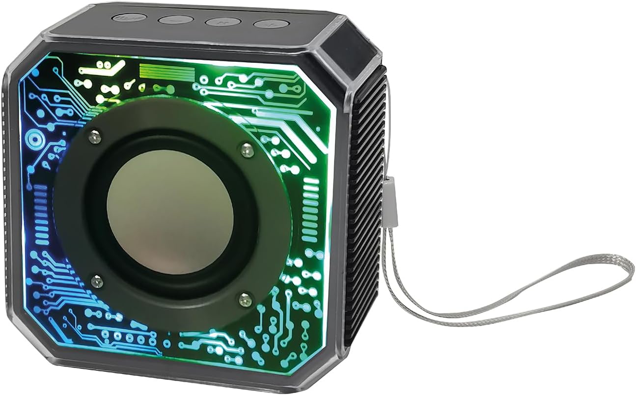 Alternative view of 800 Mah Kablosuz 5.2 Ledli Taşınabilir Bluetooth Hoparlör Siyah BTS-86