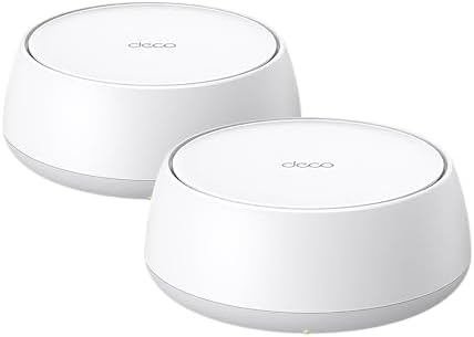 Deco BE25 2-pack, BE3600 Mbps, 2× 2.5 Gbps Portlar, AI Destekli Çoklu İşlem Kabiliyeti, 150 Cihaza Kadar Bağlanılabilirlik, VPN, WPA3, Dual-Band Wi-Fi 7 Mesh Sistemi