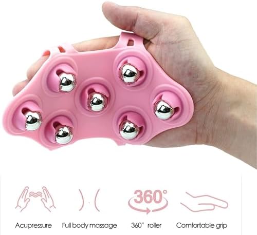 Alternative view of 7 Bilyeli Vücut Masaj Aleti, Derin Doku ve Rahatlama Masajı için Ergonomik Tasarım