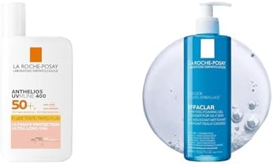 Alternative view of Yüz Bakım Seti: Anthelis Uvmune Fluid Güneş Kremi & Yağlı ve Sivilceye Eğilimli Ciltler için Jel 50ml