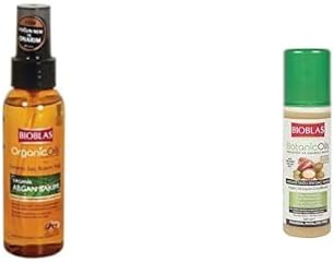 BIOBLAS Botanic Oils Saç Dökülmesine Karşı Argan Bakım Yağı (100 ml) & BIOBLAS Botanic Oils Argan Sıvı Saç Kremi 200 ml