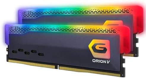 GEIL RAM DIMM 32GB DDR5 ORION V RGB (2X16GB) GAVSG532GB5600C38ADC 5600MHZ