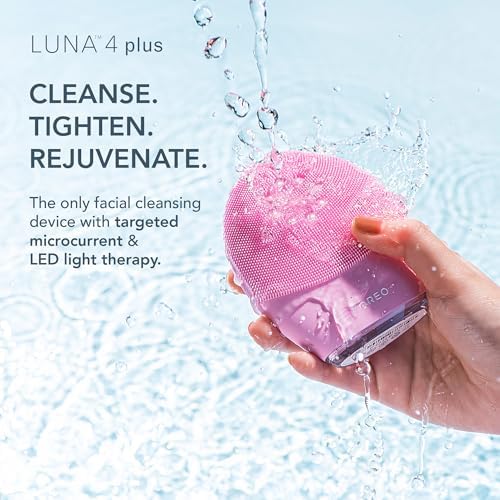 Alternative view of FOREO Fresh & Lifted Paketi - LUNA 4 plus Normal Yüz Temizleme Fırçası + SUPERCHARGED SERUM 2.0, 30ml - Yakın Kızılötesi Işık Terapisi - Yüz Temizleyici Masaj Fırçası - Mikro Akımlı Yüz Bakım Cihazı