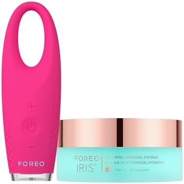 FORE0 Eye Revive 2 Paketi - Lenfatik Drenaj Göz Masaj Aleti + Nemlendirici Hidrojel Göz Maskesi x 60 - Koyu Halka ve Göz Altı Torbası Giderici - Kırışıklık Karşıtı Şişlik Azaltıcı