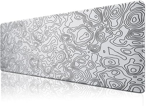 Pro - 6 Farklı Model Dikişli Kenar 70x30 cm Oyuncu Gaming Mouse Pad (Map)