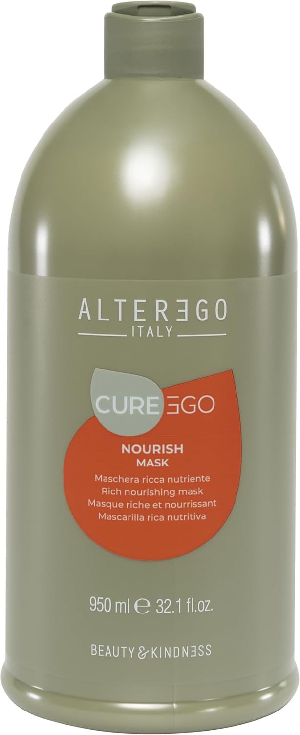 Alterego Italy Curego Nourish Yıpranmış Saçlar İçin Besleyici Maske 950 ml