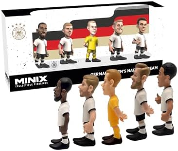 Alternative view of - DFB Almanya - 5'li Paket - PVC Figürler 7 cm - A (Ter Stegen//Rudiger/Fullkrug/Musiala)