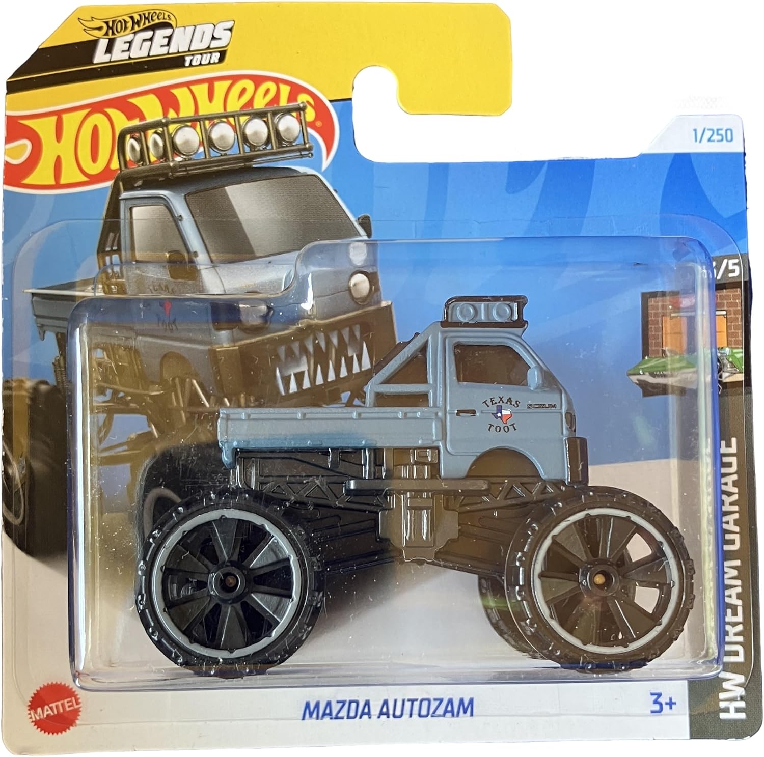 Alternative view of - Autozam - HW Garage 3/5 - HTC86 - Short Card - Toure - Mattel 2024-1:64