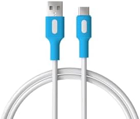 Alternative view of USB A-C Hızlı Şarj Kablosu (Beyaz + Beyaz/Mavi Uç) (150 CM)