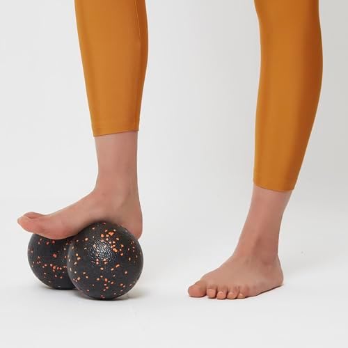 Alternative view of Actifoam Düz Masaj Seti Spor Fitness seti Köpük Rulo Masaj Topu (Siyah + Turuncu Orta Sert)