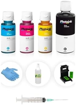 Ink Deskjet 2600/2620/2630/2632/2633 304 Için Plus Kartuş Dolum Seti 4 Renk
