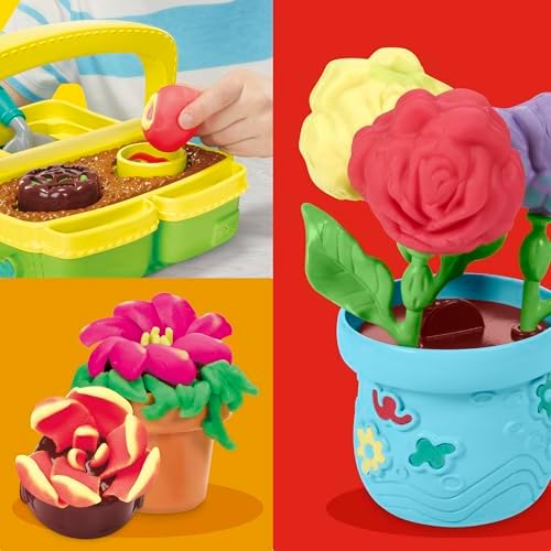 Alternative view of Play-Doh Blooming Flowers Oyun Seti