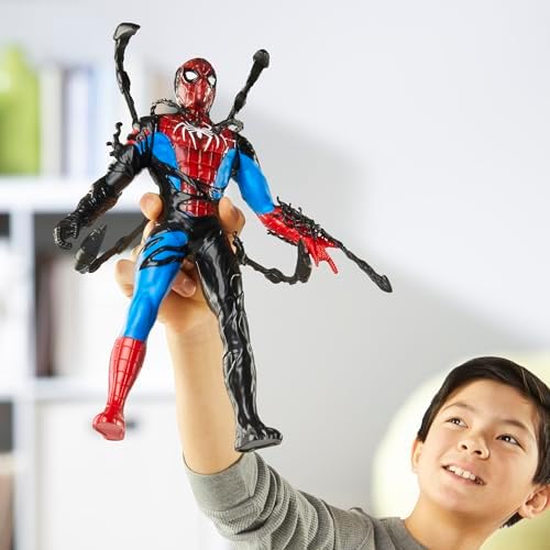 Spider-Man VenomVersus Spider-Man Shifter Aksesuarlı Aksiyon Figürü