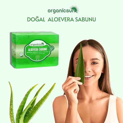 Alternative view of Doğal Aloe Sabunu 140 Gr 1 Adet Tüm Cilt Tipleri İçin Yatıştırıcı ve Canlandırıcı Etkili