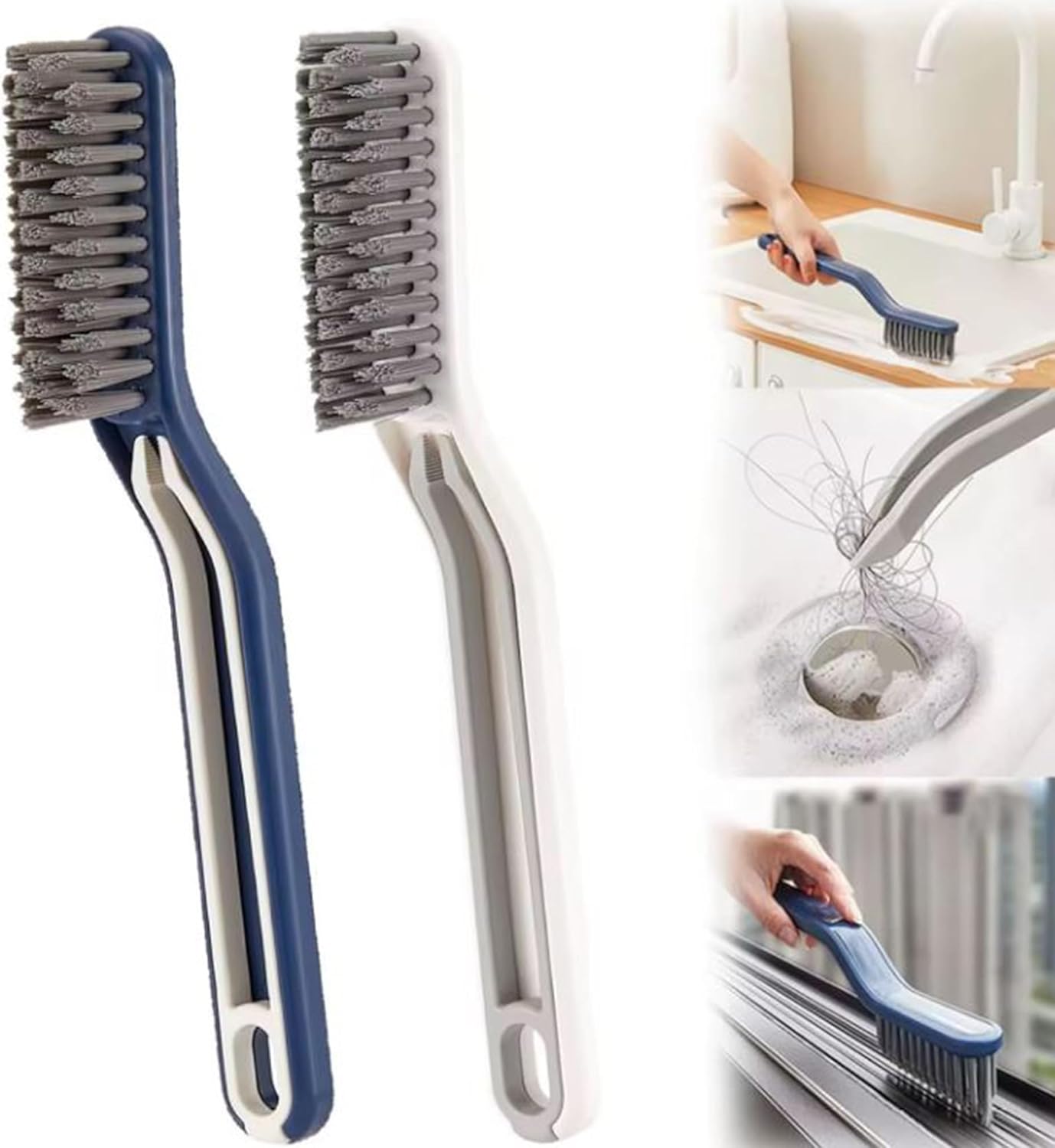 Banyo ve Mutfak İçin Yüksek Performanslı Cımbızlı Temizlik Fırçası - Kolay Kullanım ve Etkili Temizlik