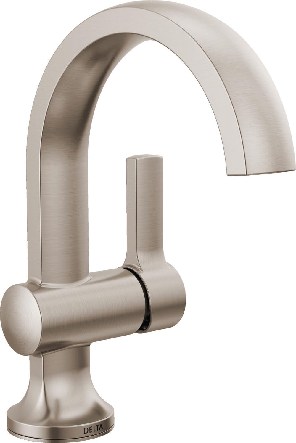 Alternative view of Musluk Albion Tek Delikli Banyo Bataryası, Fırçalanmış Nikel Tek Kolu Banyo Bataryası, Banyo Lavabo Bataryası, Metal Push Pop-Up Drenaj Grubu, Spotshield Fırçalanmış Nikel 15855LF-SP