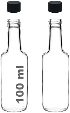 Alternative view of 100 ml Şeffaf Standart Sosluk 100 cc Sızdırmaz Kapaklı Cam Şişe (2)