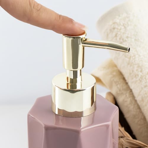 Alternative view of 3205 Seramik Sıvı Sabunluk - Tezgah Üstü Banyo Mutfak Lavabo Sabunluğu - 250 cc Pudra
