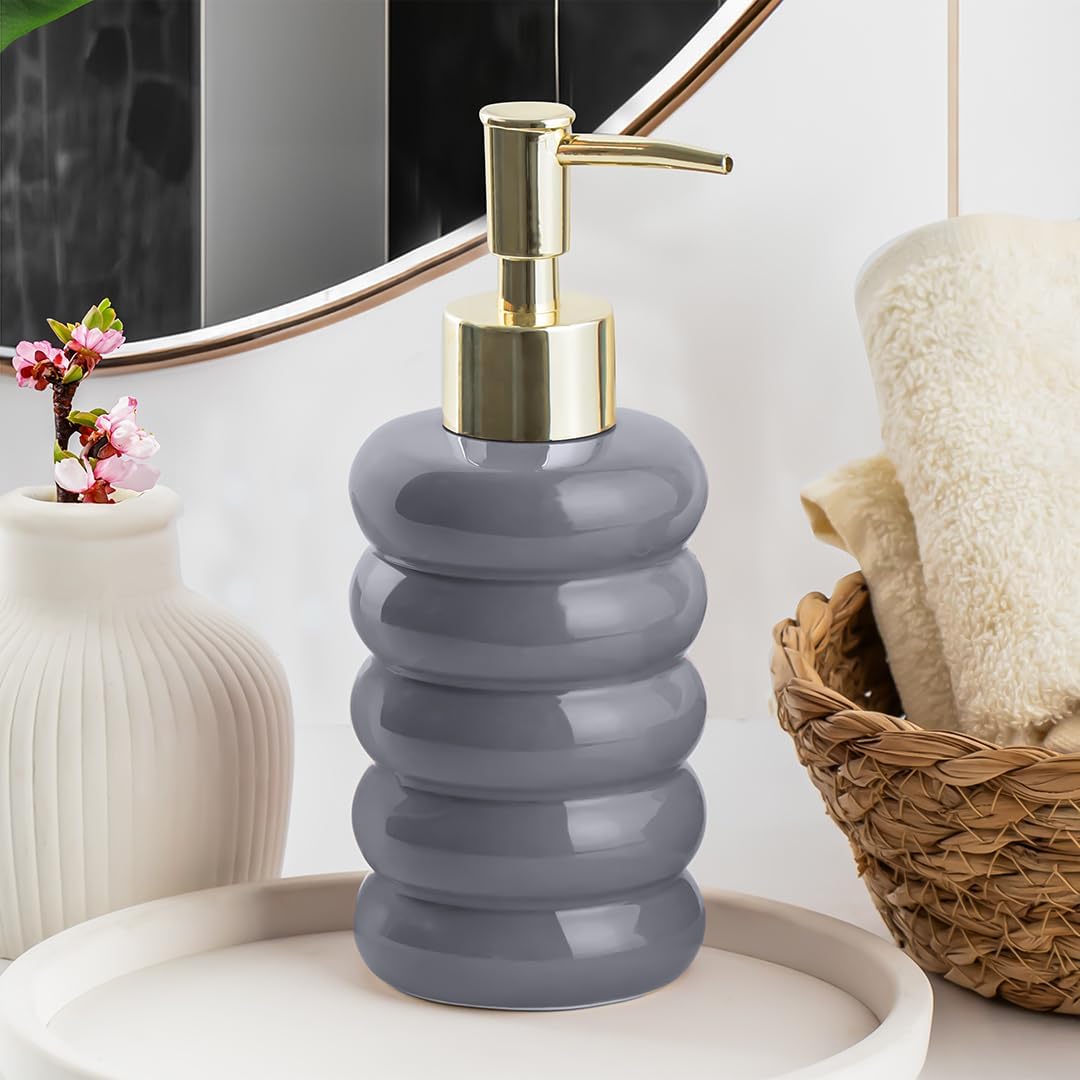 Alternative view of 3204 Seramik Sıvı Sabunluk - Tezgah Üstü Banyo Mutfak Lavabo Sabunluğu - 275 cc