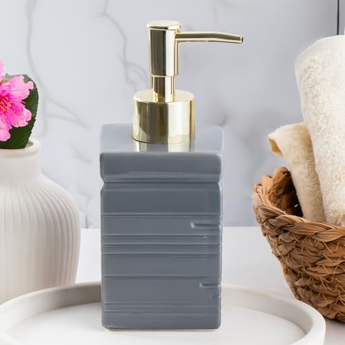 Alternative view of 3206 Seramik Sıvı Sabunluk - Tezgah Üstü Banyo Mutfak Lavabo Sabunluğu - 275 cc