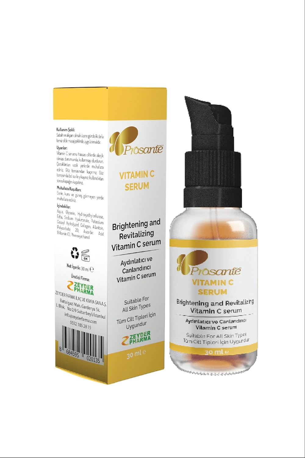Alternative view of Aydınlatıcı ve Canlandırıcı Vitamin C Serum 30 ml