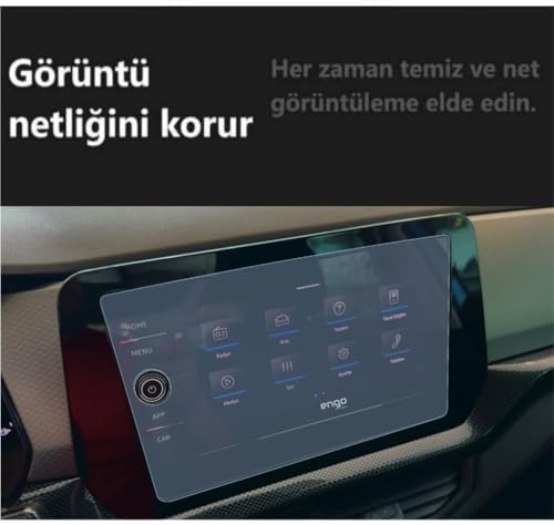 T- 8 inç Multimedya Ekran Koruyucu