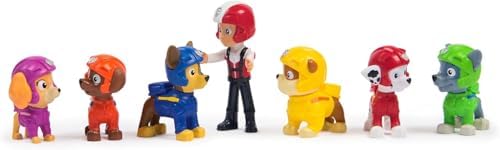 PAW PATROL Air Rescue - için 7 figürlü oyuncak figür seti, 3 yaşından büyük çocuklar için oyuncak
