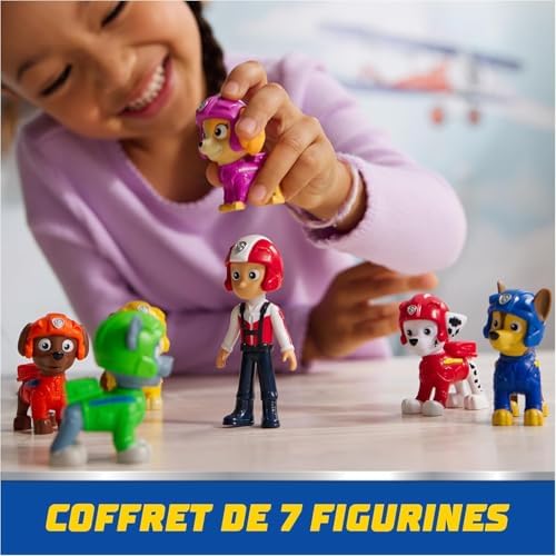 Alternative view of PAW PATROL Air Rescue - için 7 figürlü oyuncak figür seti, 3 yaşından büyük çocuklar için oyuncak