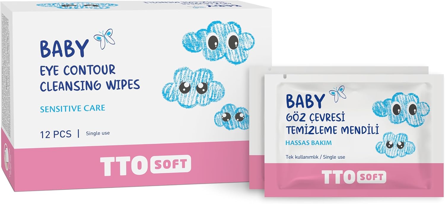 TTO Soft Baby Göz Çevresi Temizleme Mendili 12'li