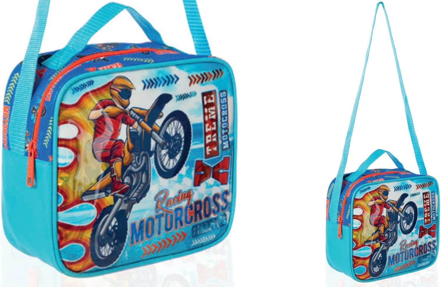 Kids Beslenme Çantası, Motocross, PVC