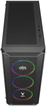 Alternative view of Vento GAMERS VG16AL MESH FSP 650W 80+ HYPER PRO 4x120MM RGB FAN E-ATX GAMING KASA