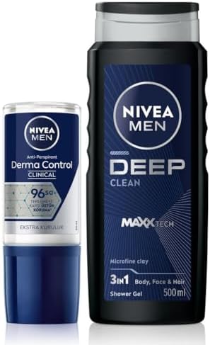 Alternative view of MEN Erkek Roll-on Deodorant Derma Control Clinical 50ml ve MEN Clean Erkek Duş Jeli 500ml