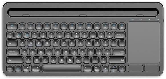 Alternative view of Şarjlı Bluetooth TouchPad Klavye Dual Bağlantı Mi Pad 5 11 inç Uyumlu Hızlı ve Kolay Kablosuz Bağlantı Tablet ve Telefon ile Kullan Türkçe Q Klavye ZR731
