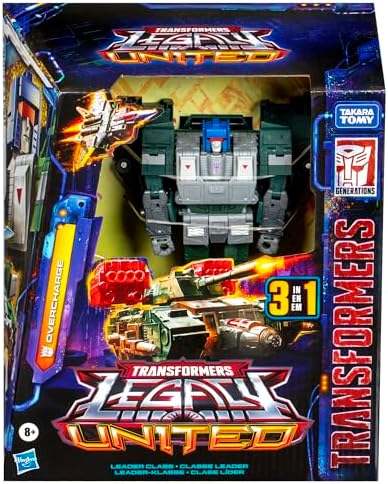Alternative view of Transformers: Leader Overcharge Aksiyon Figürü