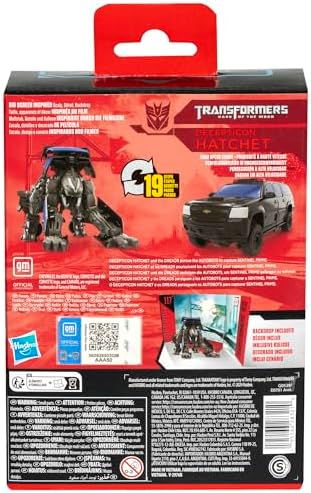 Transformers Studio Series Deluxe 117 Decepticon Hatchet (Transformers: Dark of the) Aksiyon Figürü