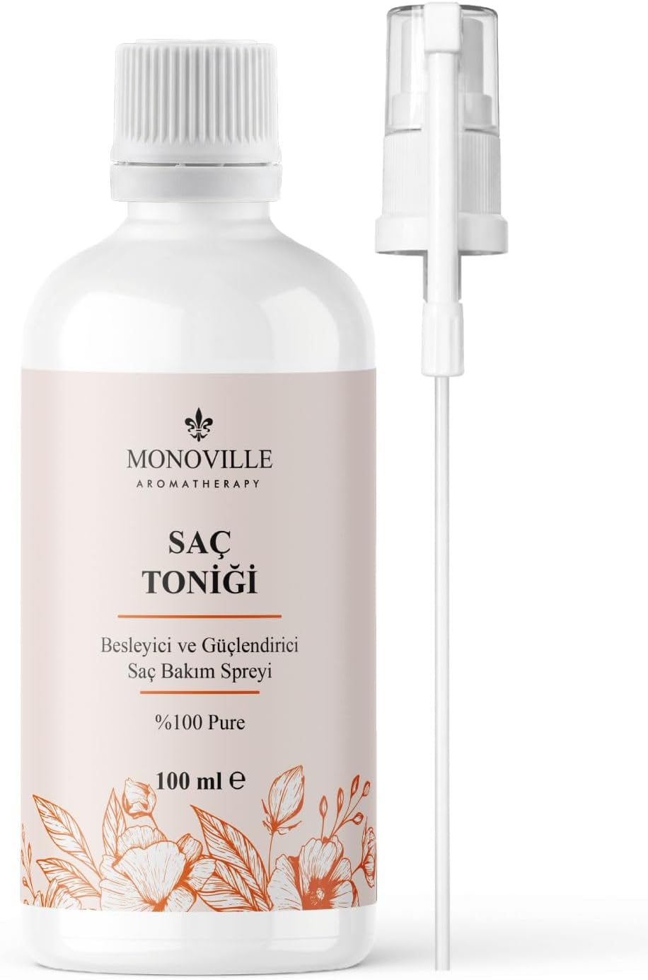 Alternative view of Monoville Besleyici ve Güçlendirici Saç Bakım Spreyi 100 ml%100 Doğal (Hair Care Spray)