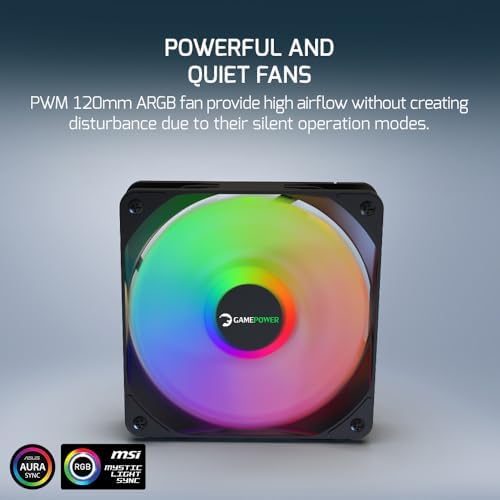 Alternative view of Skadi V2 120 ARGB 120mm Sıvı İşlemci Soğutucusu AM5 ve LGA1700 Uyumlu